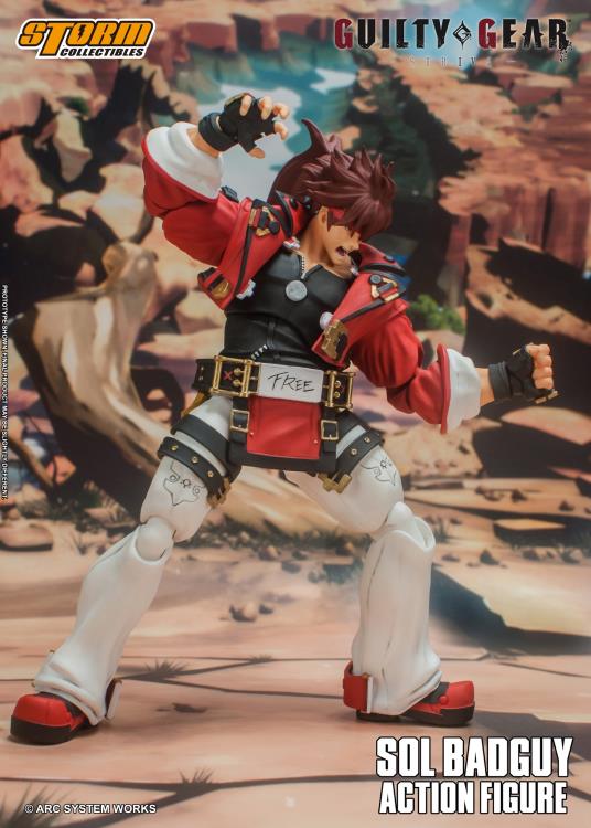 Guilty Gear -Strive- Sol Badguy 1/12 Scale BBTS Exclusive Action Figure Gallery Image 7