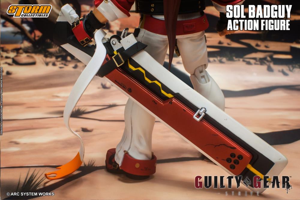 Guilty Gear -Strive- Sol Badguy 1/12 Scale BBTS Exclusive Action Figure Gallery Image 20