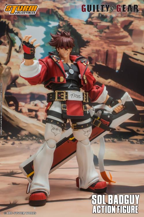 Guilty Gear -Strive- Sol Badguy 1/12 Scale BBTS Exclusive Action Figure Gallery Image 3