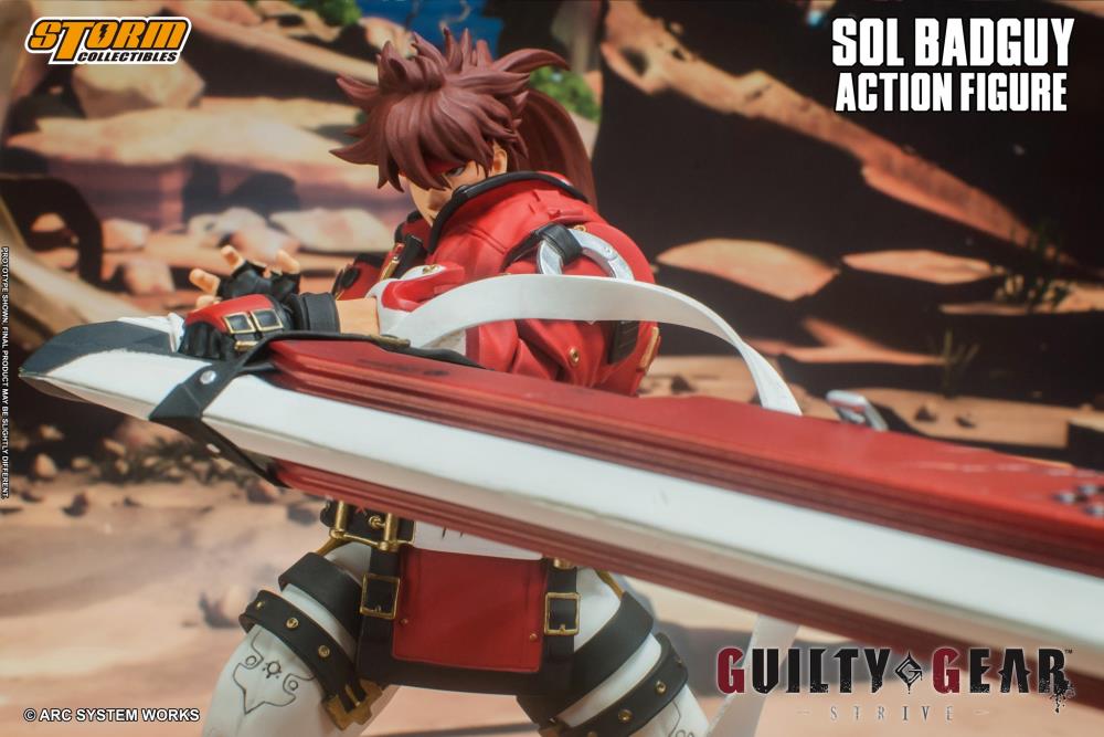 Guilty Gear -Strive- Sol Badguy 1/12 Scale BBTS Exclusive Action Figure Gallery Image 19