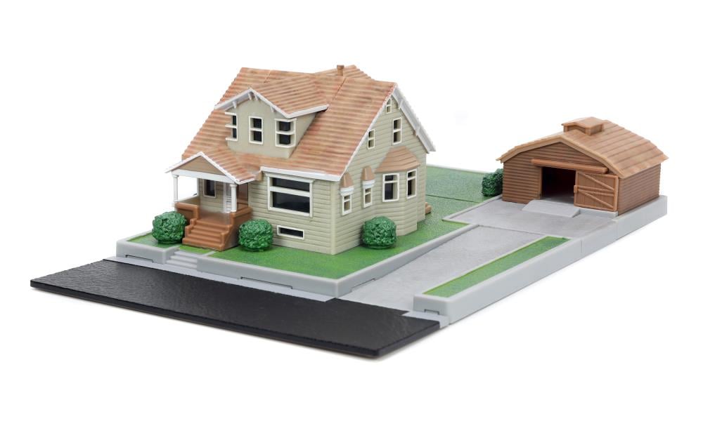 Fast & Furious Nano Scene Toretto House Diorama Set Gallery Image 6
