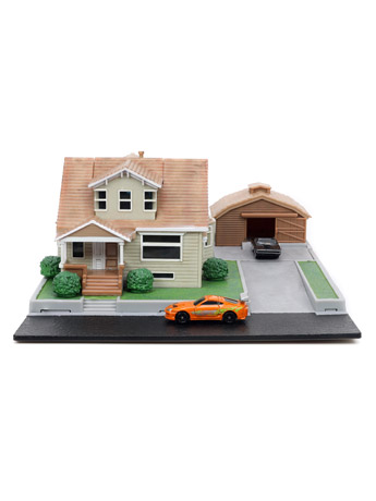 Fast & Furious Nano Scene Toretto House Diorama Set Gallery Image 2