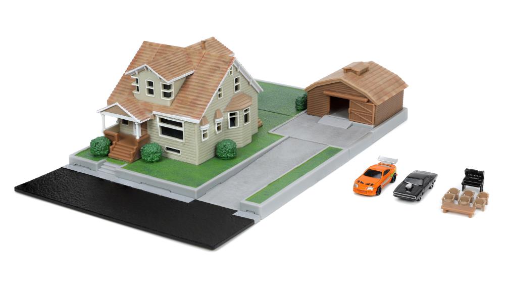 Fast & Furious Nano Scene Toretto House Diorama Set Gallery Image 8