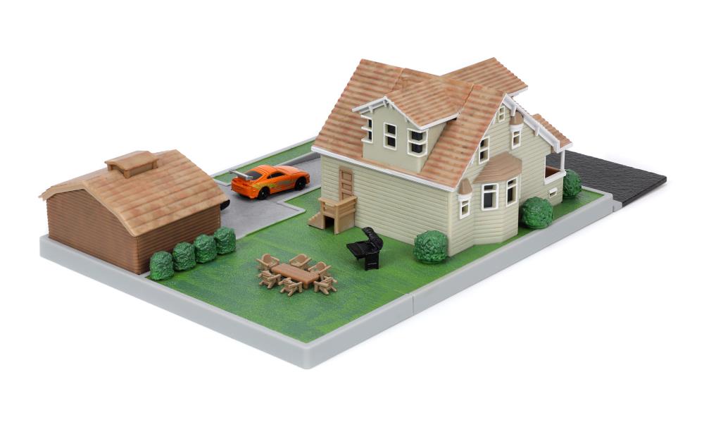 Fast & Furious Nano Scene Toretto House Diorama Set Gallery Image 7