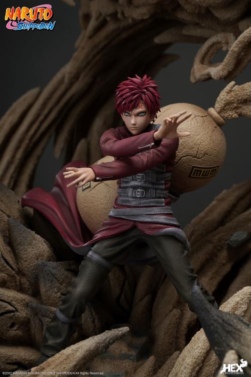 Naruto: Shippuden Gaara of the Sand Limited Edition Ultimate Diorama Statue Gallery Image 17