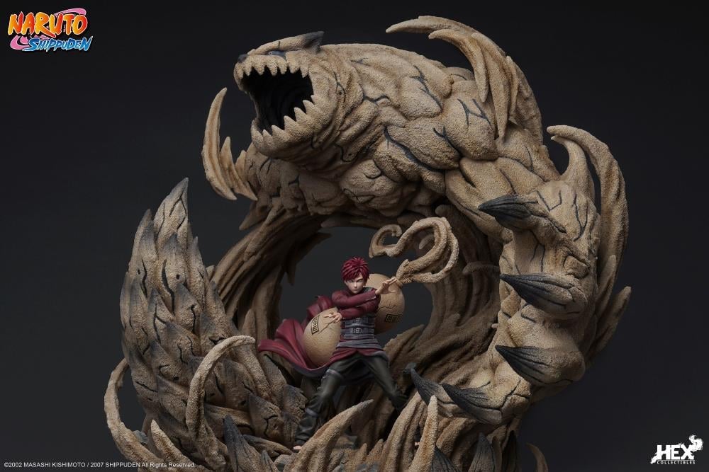 Naruto: Shippuden Gaara of the Sand Limited Edition Ultimate Diorama Statue Gallery Image 5