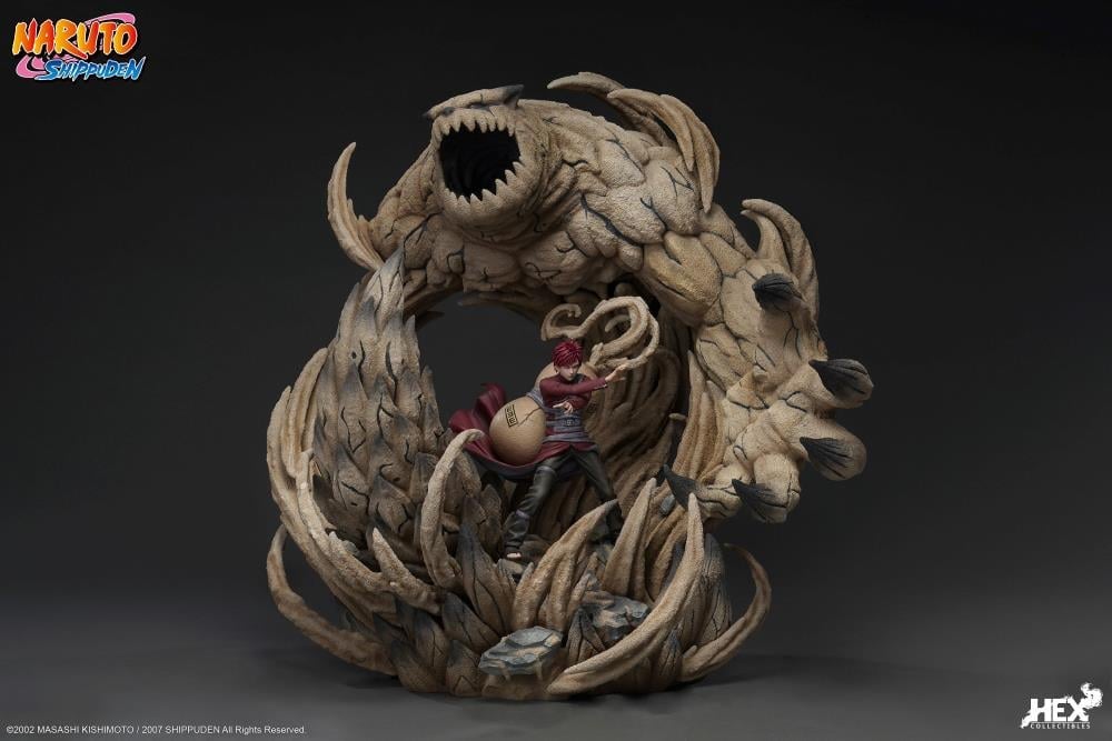 Naruto: Shippuden Gaara of the Sand Limited Edition Ultimate Diorama Statue Gallery Image 10
