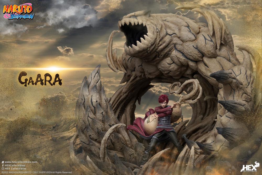 Naruto: Shippuden Gaara of the Sand Limited Edition Ultimate Diorama Statue Gallery Image 3