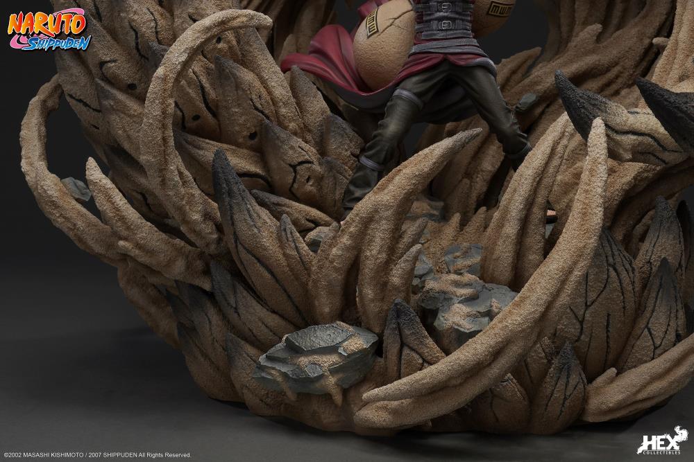 Naruto: Shippuden Gaara of the Sand Limited Edition Ultimate Diorama Statue Gallery Image 23