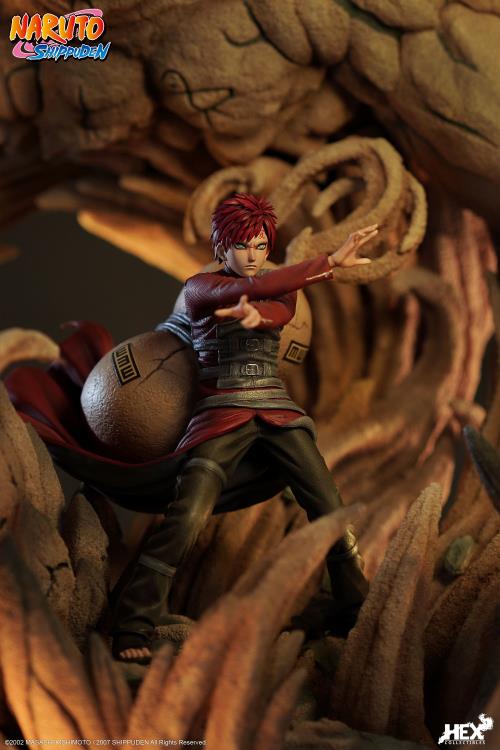 Naruto: Shippuden Gaara of the Sand Limited Edition Ultimate Diorama Statue Gallery Image 11