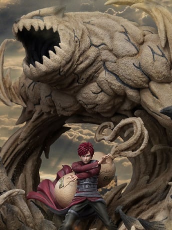 Naruto: Shippuden Gaara of the Sand Limited Edition Ultimate Diorama Statue Gallery Image 2