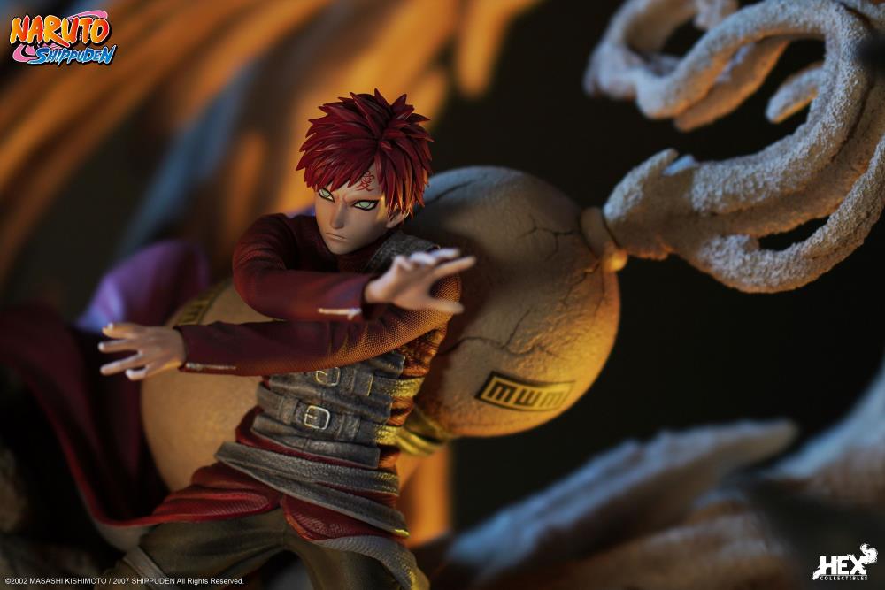 Naruto: Shippuden Gaara of the Sand Limited Edition Ultimate Diorama Statue Gallery Image 13