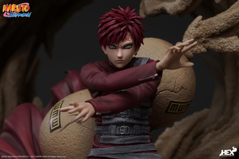 Naruto: Shippuden Gaara of the Sand Limited Edition Ultimate Diorama Statue Gallery Image 18
