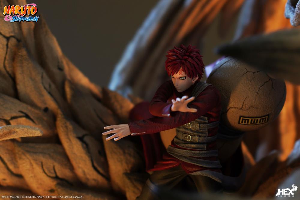Naruto: Shippuden Gaara of the Sand Limited Edition Ultimate Diorama Statue Gallery Image 14