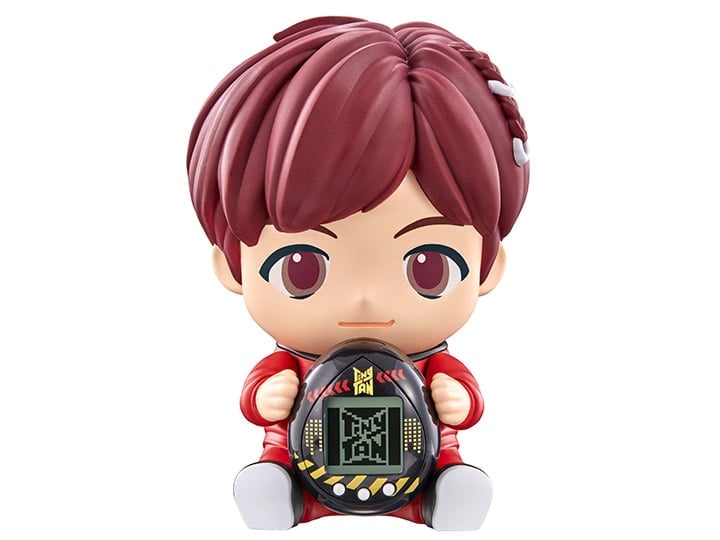 BTS TinyTAN Hugmy Tamagotchi J-Hope Vinyl Figure with Tamagotchi Gallery Image 1