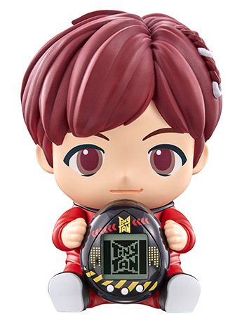 BTS TinyTAN Hugmy Tamagotchi J-Hope Vinyl Figure with Tamagotchi Gallery Image 2
