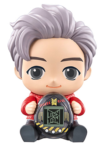 BTS TinyTAN Hugmy Tamagotchi RM Vinyl Figure with Tamagotchi