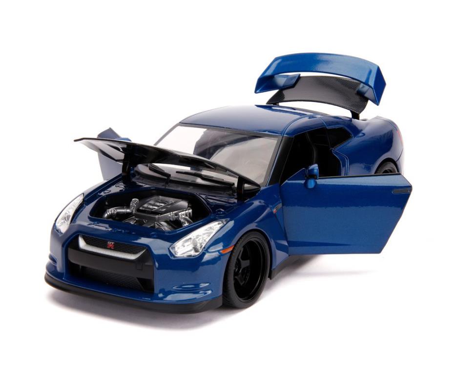 Fast & Furious Hollywood Rides Die-Cast Brian & 1/18 Scale Nissan GT-R R35 Gallery Image 7
