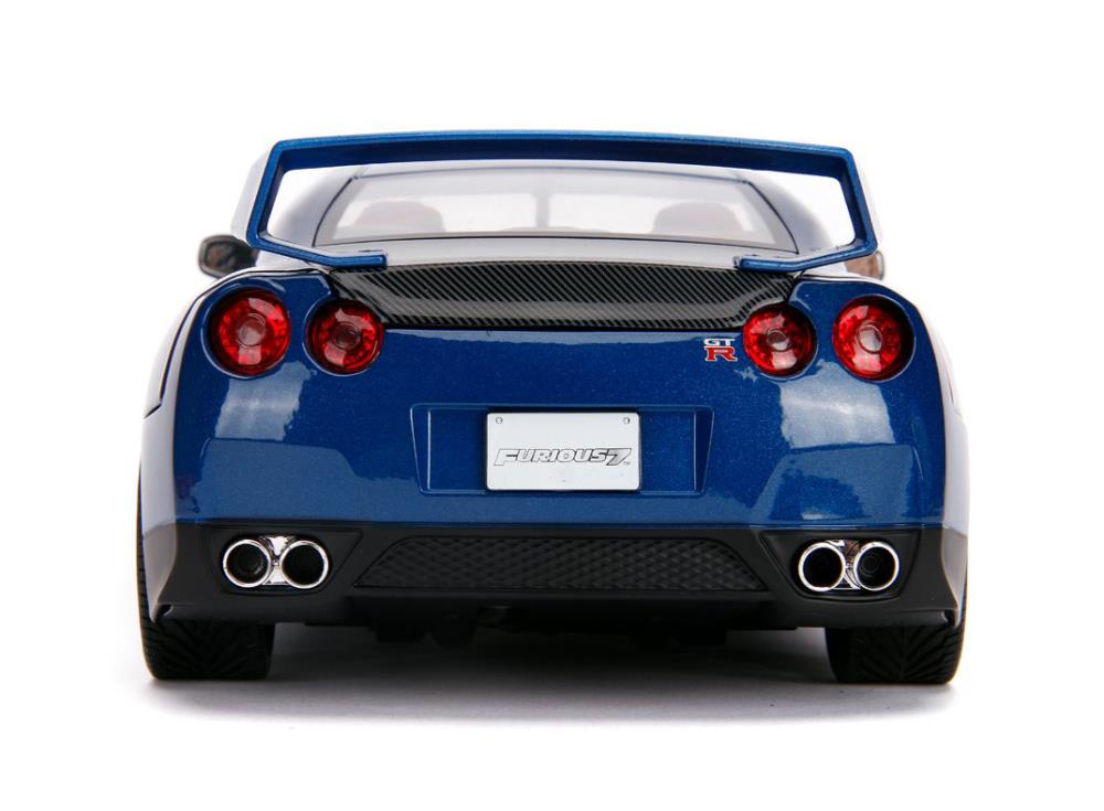 Fast & Furious Hollywood Rides Die-Cast Brian & 1/18 Scale Nissan GT-R R35 Gallery Image 5