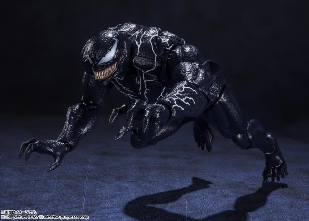 Venom: Let There be Carnage S.H.Figuarts Venom Action Figure Gallery Image 6