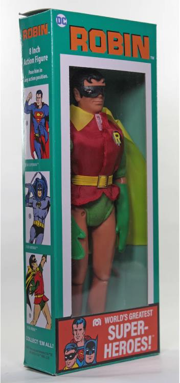Batman Classic TV Series Robin 8" Mego 50th Anniversary Figure Gallery Image 9