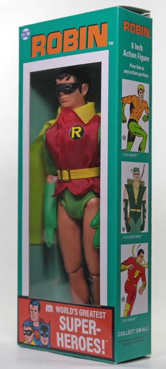 Batman Classic TV Series Robin 8" Mego 50th Anniversary Figure Gallery Image 10