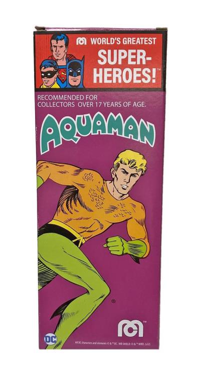 DC Comics Aquaman 8" Mego 50th Anniversary Figure Gallery Image 5