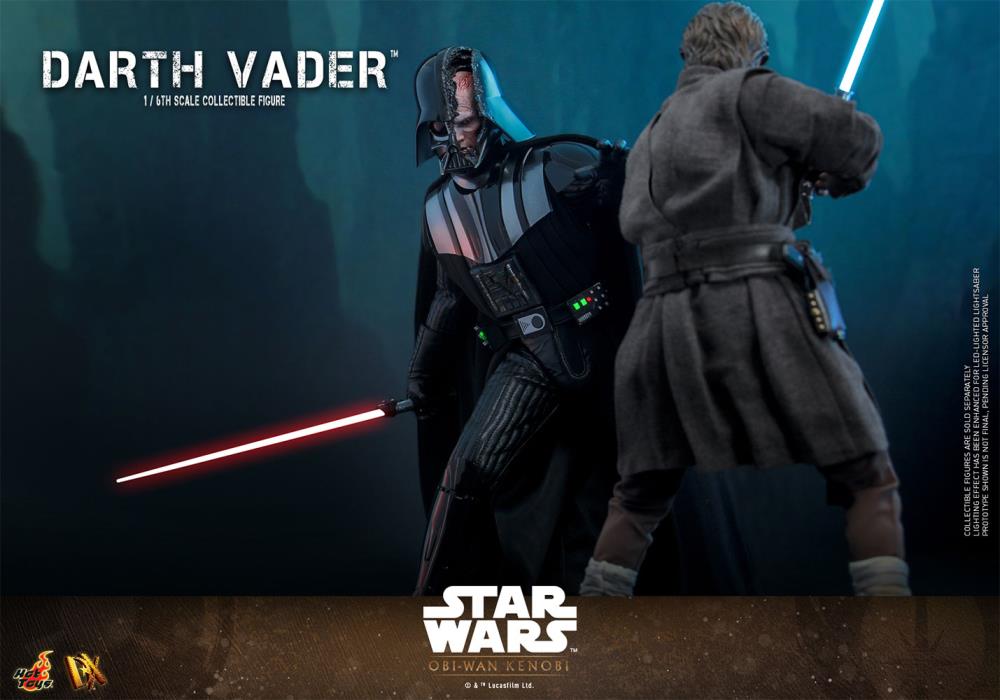 Star Wars: Obi-Wan Kenobi DX27 Darth Vader 1/6th Scale Collectible Figure Gallery Image 15