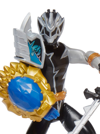 Power Rangers Dino Fury Basic Black Ranger Figure Gallery Image 2