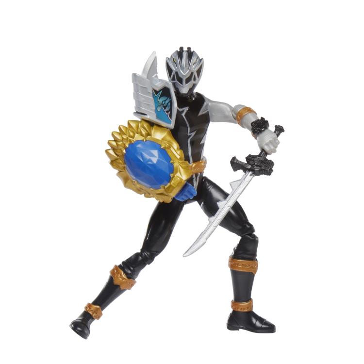 Power Rangers Dino Fury Basic Black Ranger Figure Gallery Image 4
