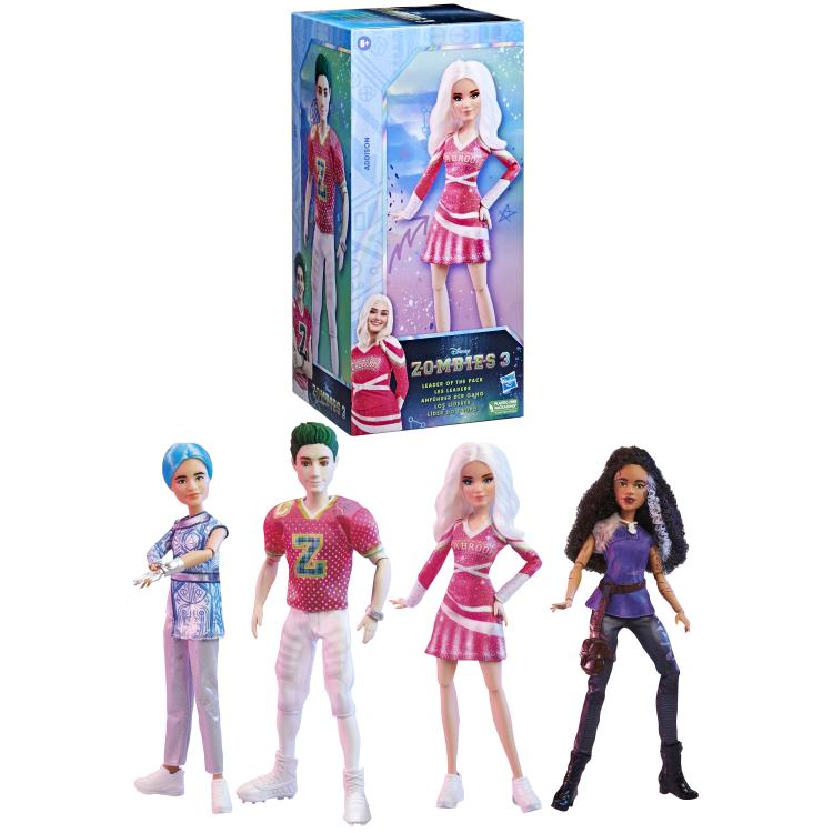 Disney Zombies 3 Leader of the Pack Fashion Doll 4-Pack Gallery Image 4