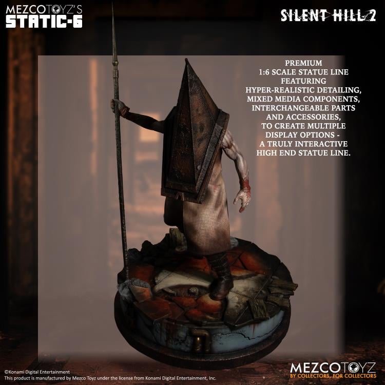 Silent Hill 2 Static-6 Red Pyramid Thing 1/6 Scale Statue Gallery Image 5