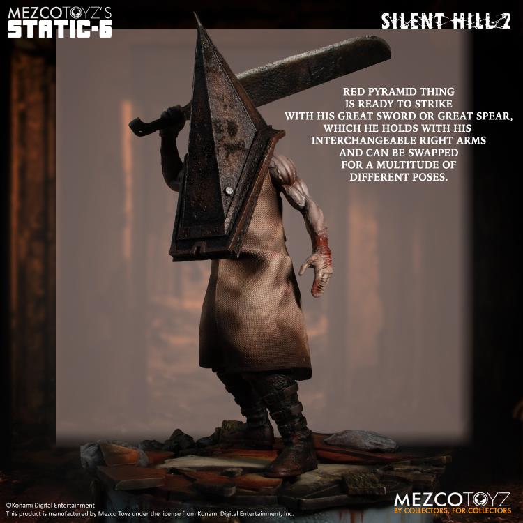 Silent Hill 2 Static-6 Red Pyramid Thing 1/6 Scale Statue Gallery Image 7