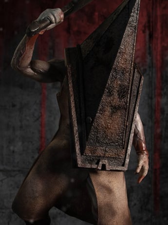 Silent Hill 2 Static-6 Red Pyramid Thing 1/6 Scale Statue Gallery Image 2