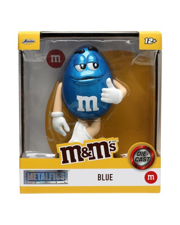 M&M's MetalFigs Blue M&M 4" Figure Gallery Image 6
