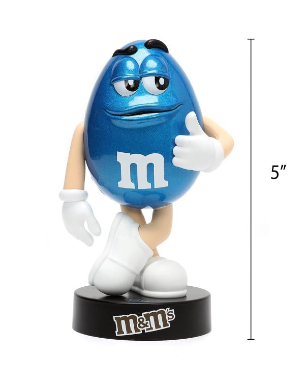 M&M's MetalFigs Blue M&M 4" Figure Gallery Image 5