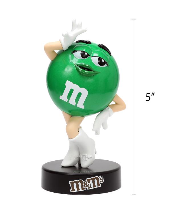 M&M's MetalFigs Green M&M 4" Figure Gallery Image 5