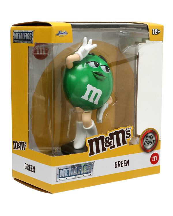 M&M's MetalFigs Green M&M 4" Figure Gallery Image 7