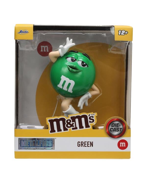 M&M's MetalFigs Green M&M 4" Figure Gallery Image 6