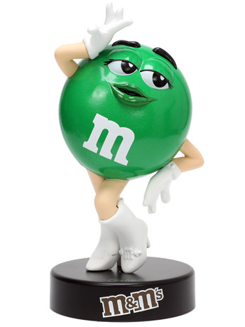 M&M's MetalFigs Green M&M 4" Figure Gallery Image 2