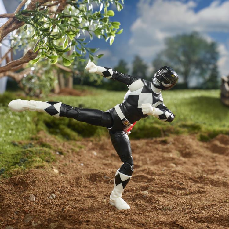 Mighty Morphin Power Rangers Lightning Collection Black Ranger (Adam Park) Figure Gallery Image 8