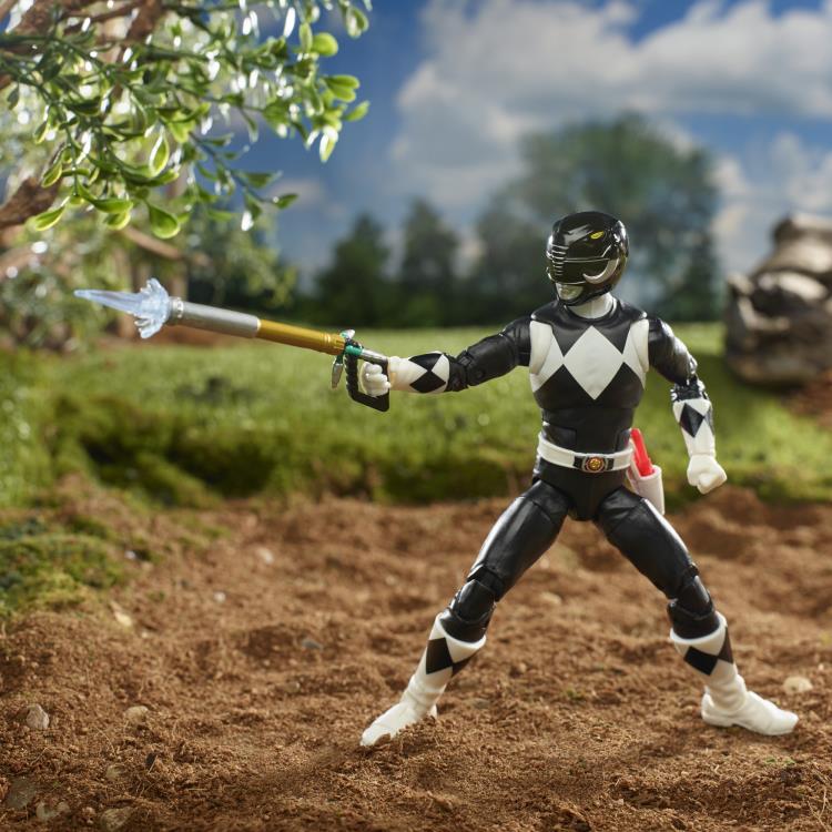 Mighty Morphin Power Rangers Lightning Collection Black Ranger (Adam Park) Figure Gallery Image 3