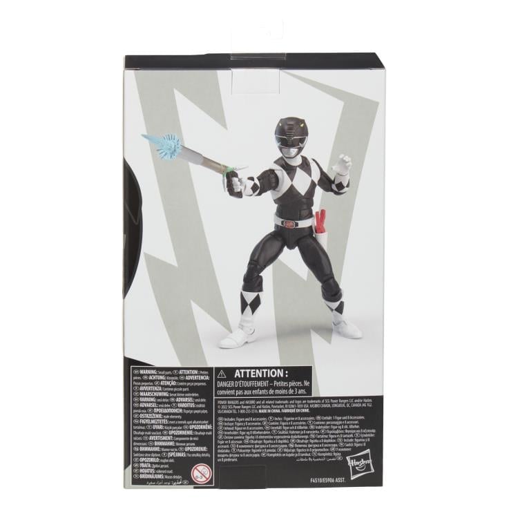 Mighty Morphin Power Rangers Lightning Collection Black Ranger (Adam Park) Figure Gallery Image 22