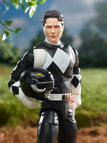 Mighty Morphin Power Rangers Lightning Collection Black Ranger (Adam Park) Figure Gallery Image 2