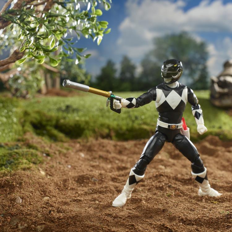 Mighty Morphin Power Rangers Lightning Collection Black Ranger (Adam Park) Figure Gallery Image 4