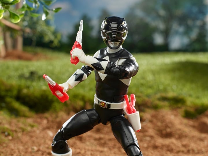 Mighty Morphin Power Rangers Lightning Collection Black Ranger (Adam Park) Figure Gallery Image 1