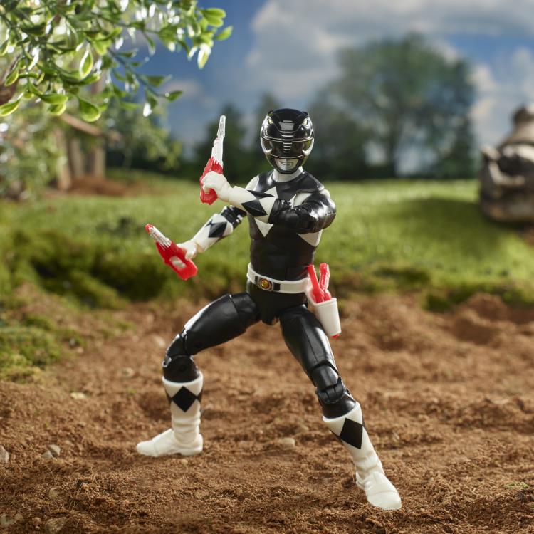 Mighty Morphin Power Rangers Lightning Collection Black Ranger (Adam Park) Figure Gallery Image 9