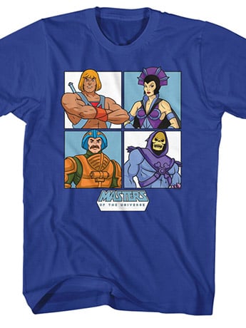 Masters of the Universe Four Square T-Shirt