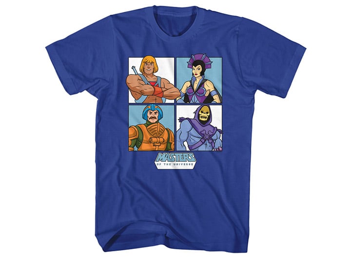 Masters of the Universe Four Square T-Shirt Gallery Image 1