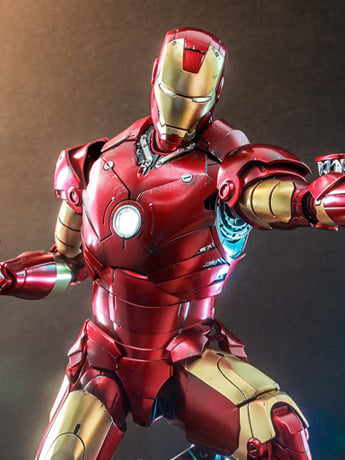 Iron Man MMS664D48 Iron Man Mark III (Ver. 2.0) 1/6th Scale Collectible Figure Gallery Image 2